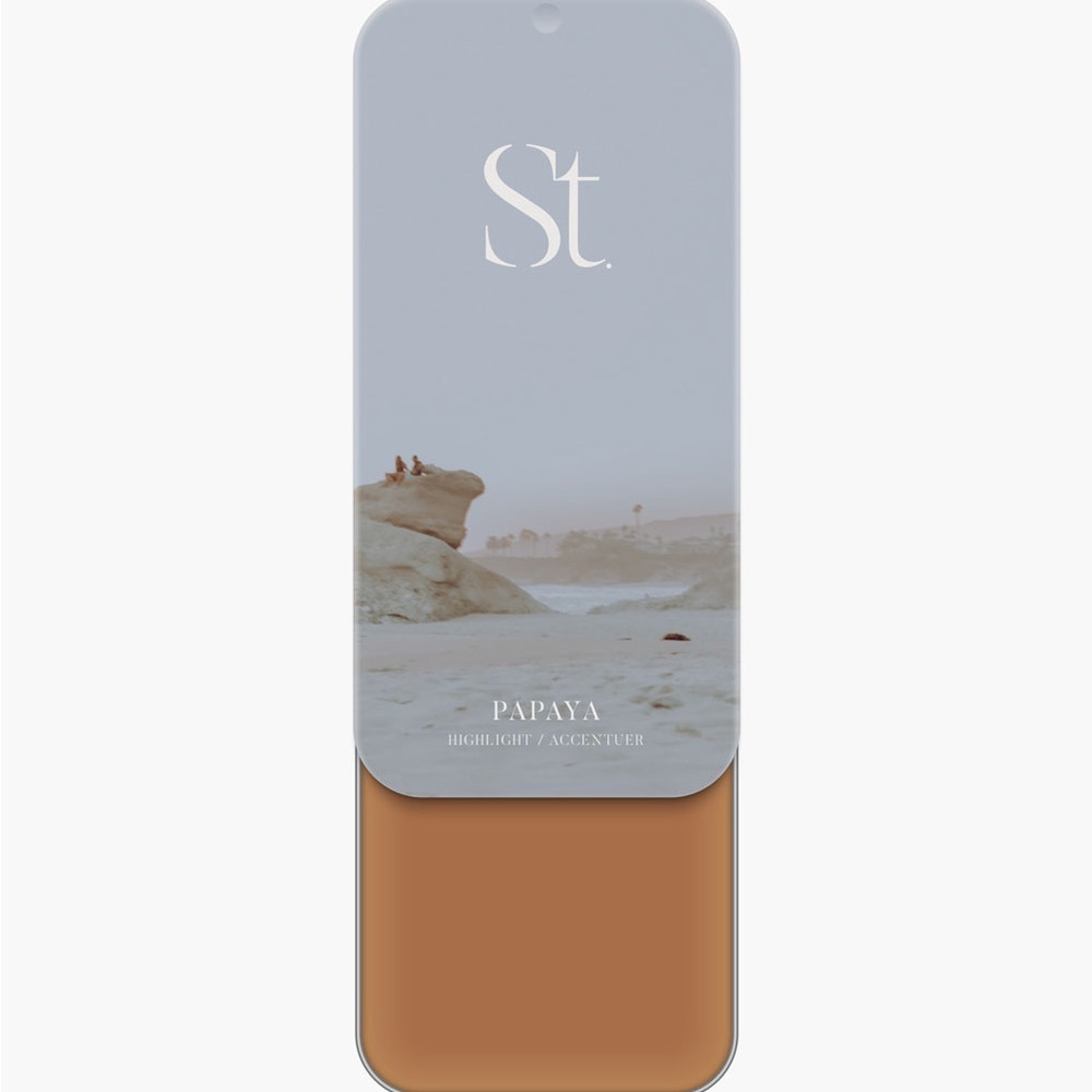 Seint highlight in papaya
